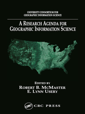 cover image of A Research Agenda for Geographic Information Science